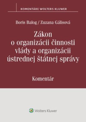 Zákon o organizácii činnosti vlády a organizácii ústrednej štátnej správy
