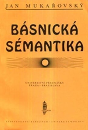Básnická sémantika