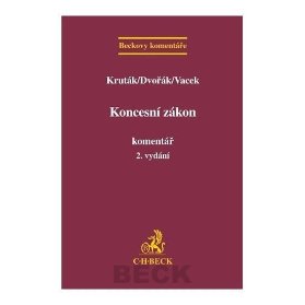 Koncesní zákon. Komentář, 2. vydání
