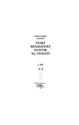 Český biogr.slovník 1,2,3.