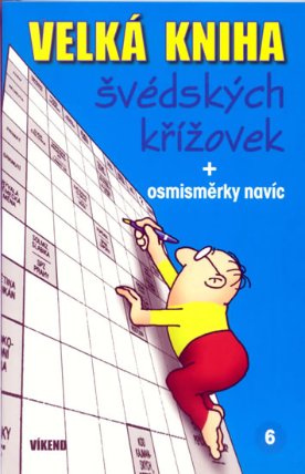 Velká kniha švédských křížovek 6 + osmisměrky navíc