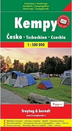 Česko - Camping automapa 1:500 000