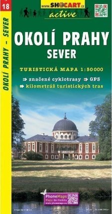 Okolí Prahy-sever 1:50T - turist .mapa