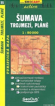 Šumava, Trojmezí, Pláně - 1:50 0000 t.m.