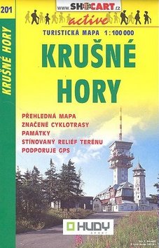 Krušné hory - turist. mapa 1:100000