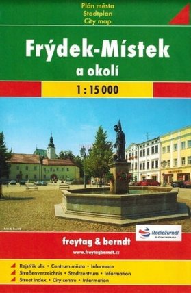 Frýdek-Místek 1:15T/plán města+okolí
