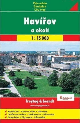 Havířov 1:15T/plán města+okolí