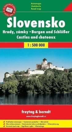 Slovensko - hrady, zámky 1:500T