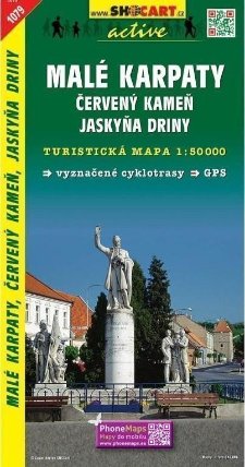 Malé Karpaty, Červený kameň 1:50 000/Turistická mapa SHOCart 1079