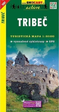 Tribeč 1:50 000 - Turistická mapa