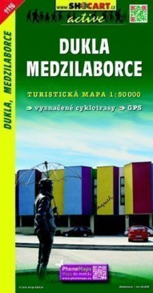 Dukla, Medzilaborce 1:50T/1116 Turistická mapa SHOCart