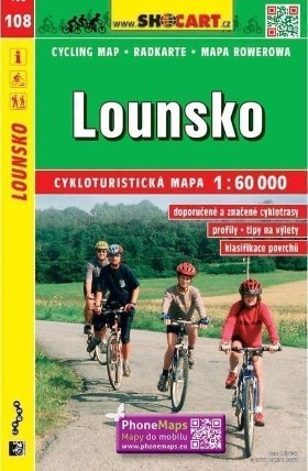 Lounsko 1:60T - cyklomapa