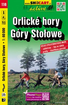 Orlické hory - cyklomapa