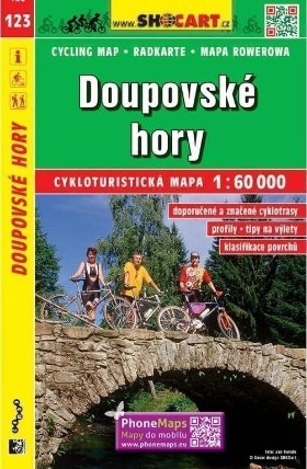 Doupovské hory cmč. 123. 1:60T - cyklomapa