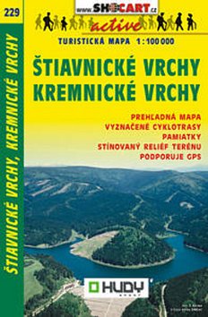 TM 1:100T 229 Štiavnické vrchy Kremnické vrchy Sho