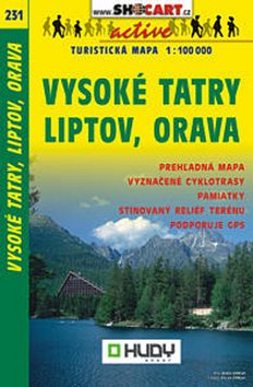 Vysoké Tatry Liptov Orava 231 1:100T