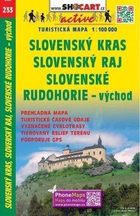 TM 1:100T 233 Slovenský kras Slovenský raj Shocart