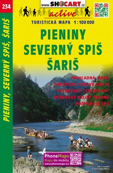 TM 1:100T 234 Pieniny Severný Spiš Šariš Shocart