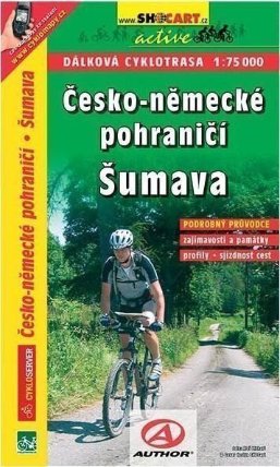 Česko-německé pohraničí Šumava 1:75T dálk.cyklotra
