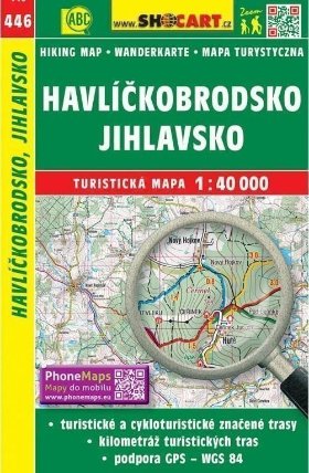 Havlíčkobrodsko, Jihlavsko 1:40 000 SC 446