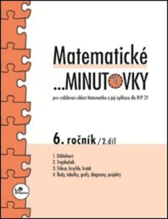 Matematické minutovky pro 6. ročník/ 2. díl