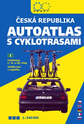 Autoatlas ČR s cyklotrasami