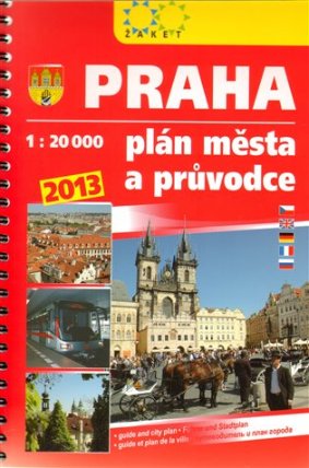 Praha. Plán města 2013