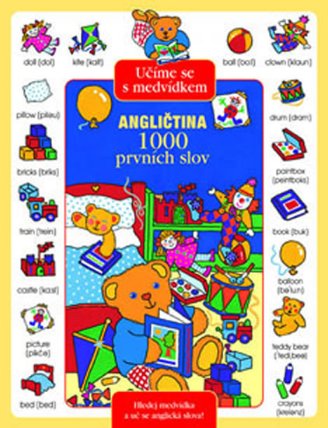 1000 prvních slov - učíme se s medvídkem