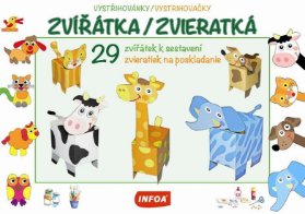 Zvířátka / Zvieratká - vystřihovánky