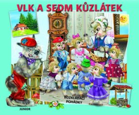Vlk a sedm kůzlátek - rozkládací pohádky