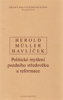 Dějiny politického myšlení II/2