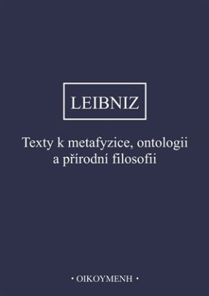 Texty k metafyzice,ontologii a přírodní filosofii