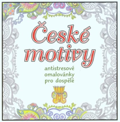 České motivy - antistresové omalovánky pro dospělé