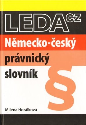 Německo-český právnický slovník - 2. vydání