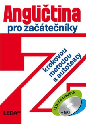 Angličtina pro začátečníky krokovou metodou s autotesty + 3 CDmp3