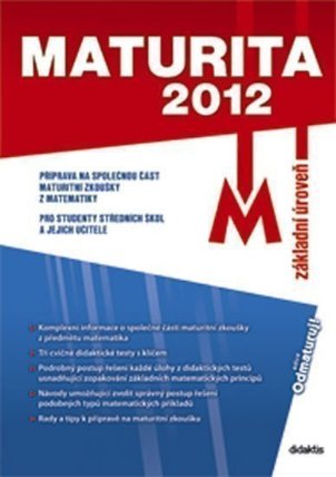 MATURITA 2012 z matematiky