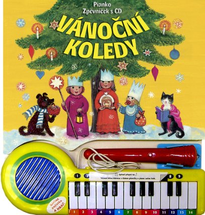 Vánoční koledy pianko