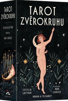 Tarot zvěrokruhu - Kniha a 78 karet (lesklé)