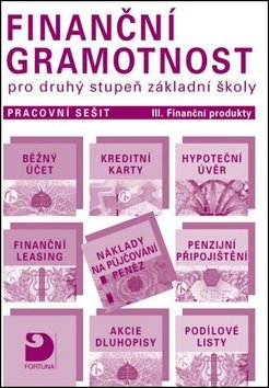 Finanční gramotnost pro 2. st. ZŠ – Finanční produkt - učebnice