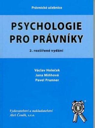 Psychologie pro právníky, 2.vydání