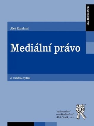 Mediální právo - 2. vydání