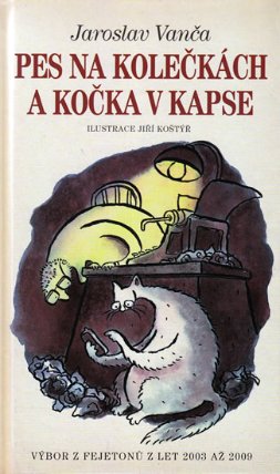 Pes na kolečkách a kočka v kapse
