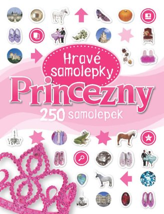 Princezny - Hravé samolepky