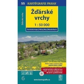 1: 50T (55)-Žďárské vrchy (turistická mapa)