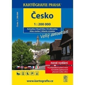 Česko - velký autoatlas 1:200 000