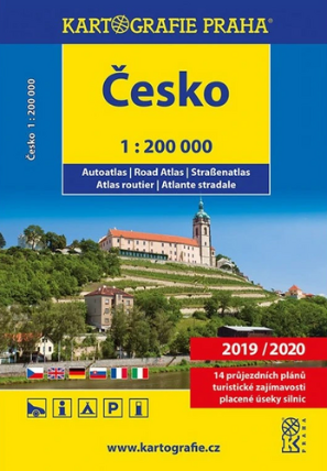 Česká republika - autoatlas 1:200 tis.