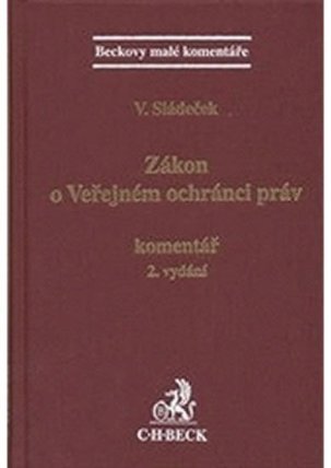 Zákon o Veřejném ochránci práv / Komentář, 2. vydání