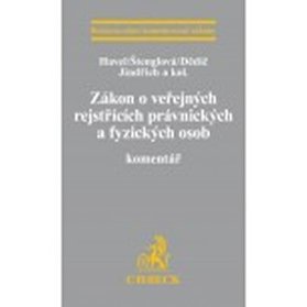 Zákon o veřejných rejstřících právnických a fyzických osob, komentář