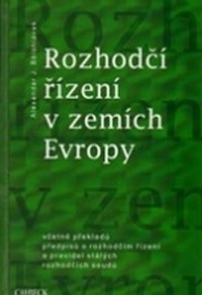 Rozhodčí řízení v zemích Evropy