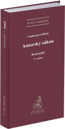 Autorský zákon: Komentář, 5. vydání